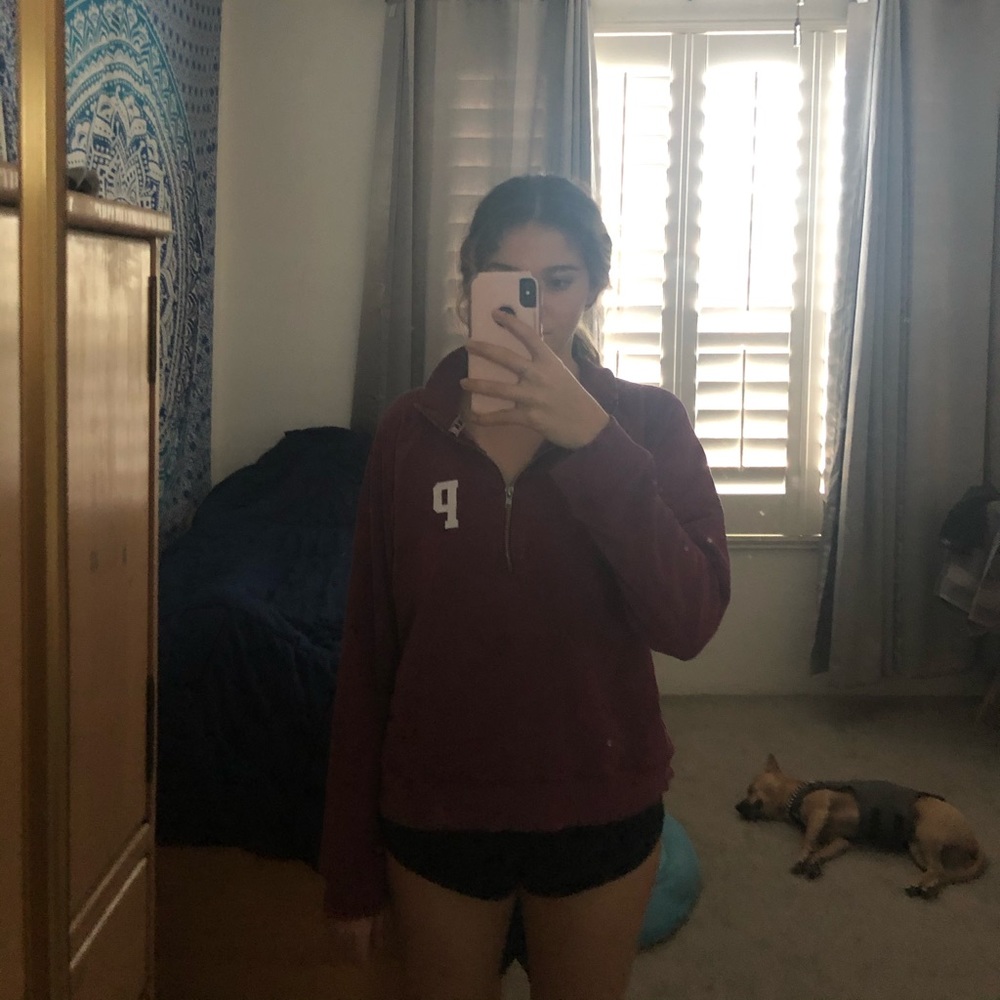 Pink sweatshirt